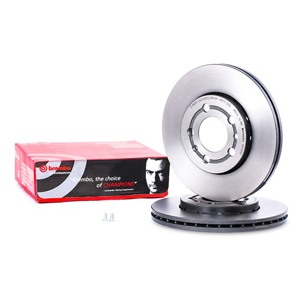 Disco de freno delantero Brembo 09701111