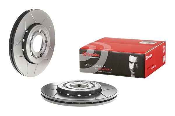 Disco de freno delantero Brembo 09701175