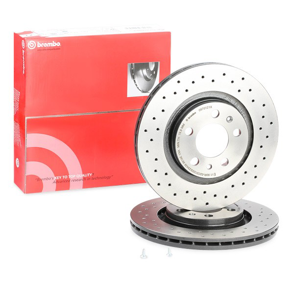Disco de freno delantero Brembo 0970121X