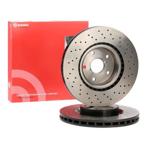Disco de freno delantero Brembo 0978122X
