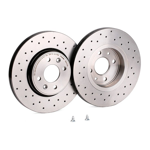 Disco de freno 0981372X Brembo