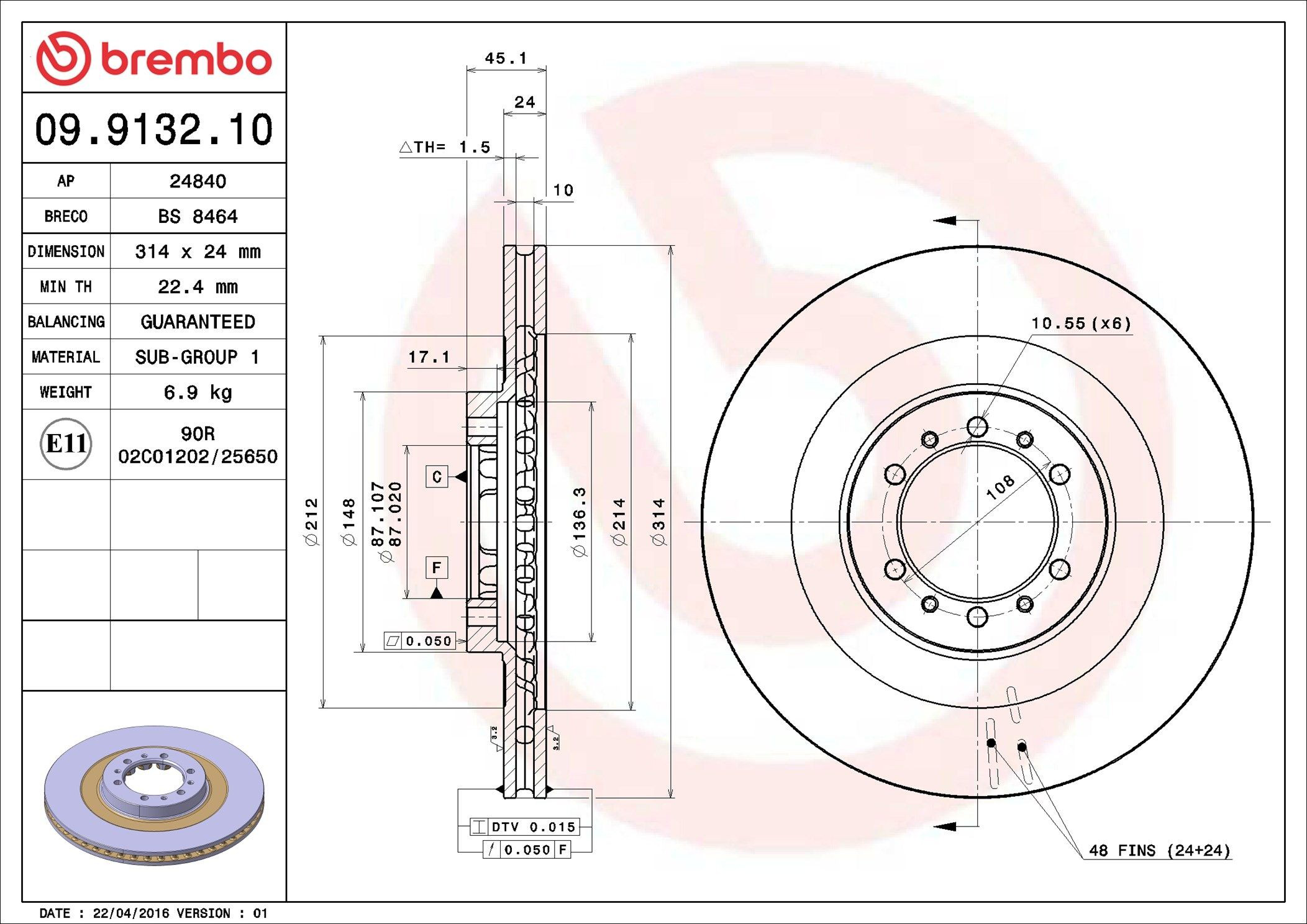 Frenos delanteros Brembo 09913210 precio, desde 51,15 EUR