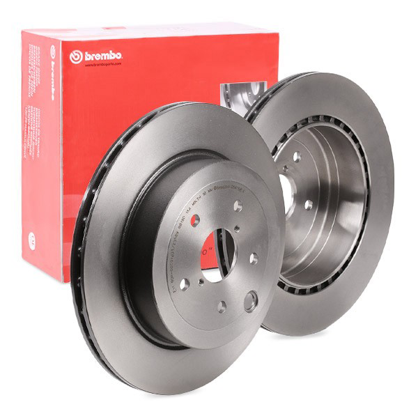 Disco de freno trasero 09A19811 Brembo