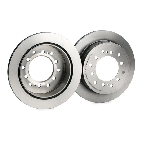 Disco de freno trasero 09A33411 Brembo