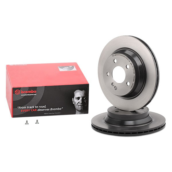 09A35811 Brembo Freno de disco trasero