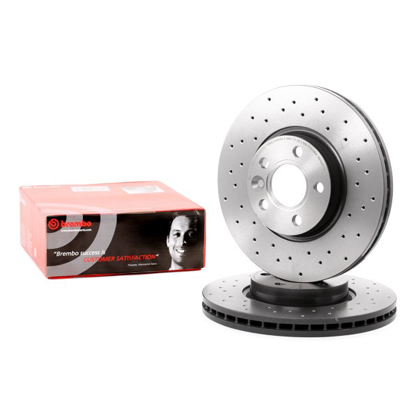 Frenos delanteros Brembo 09A4271X precio, desde 50,33 EUR