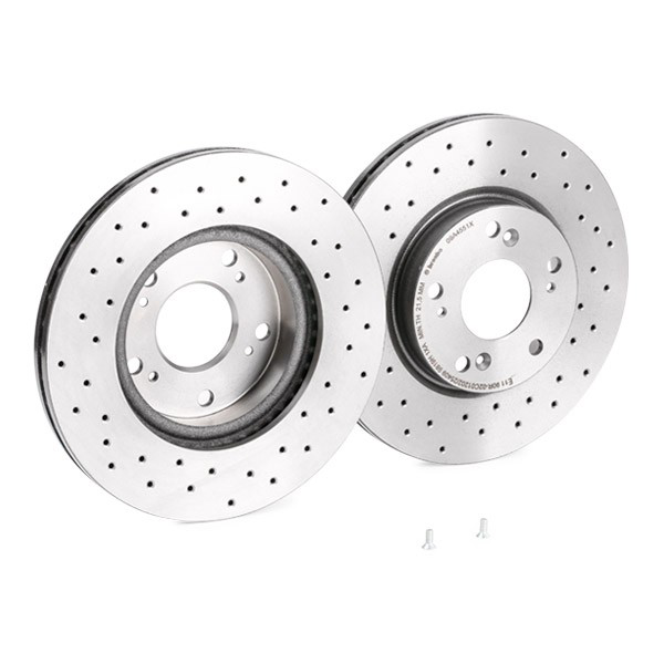Disco de freno delantero Brembo 09A4551X