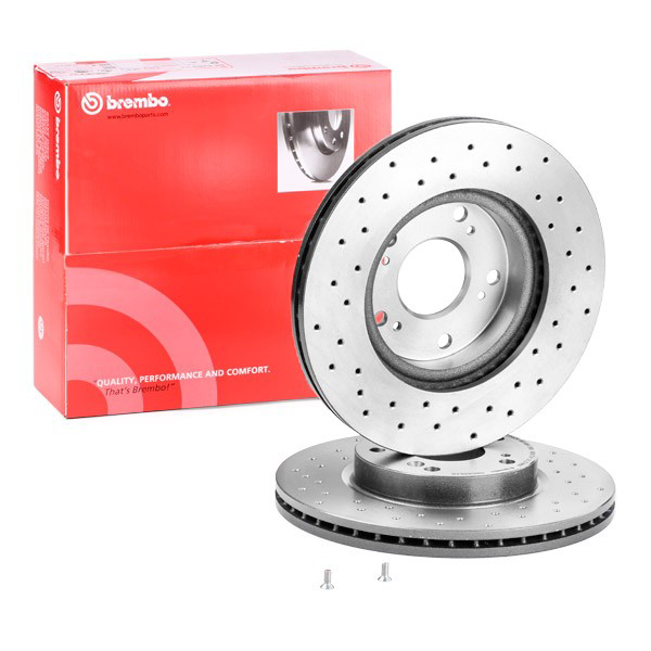 Frenos delanteros Brembo 09A4551X precio, desde 44,25 EUR
