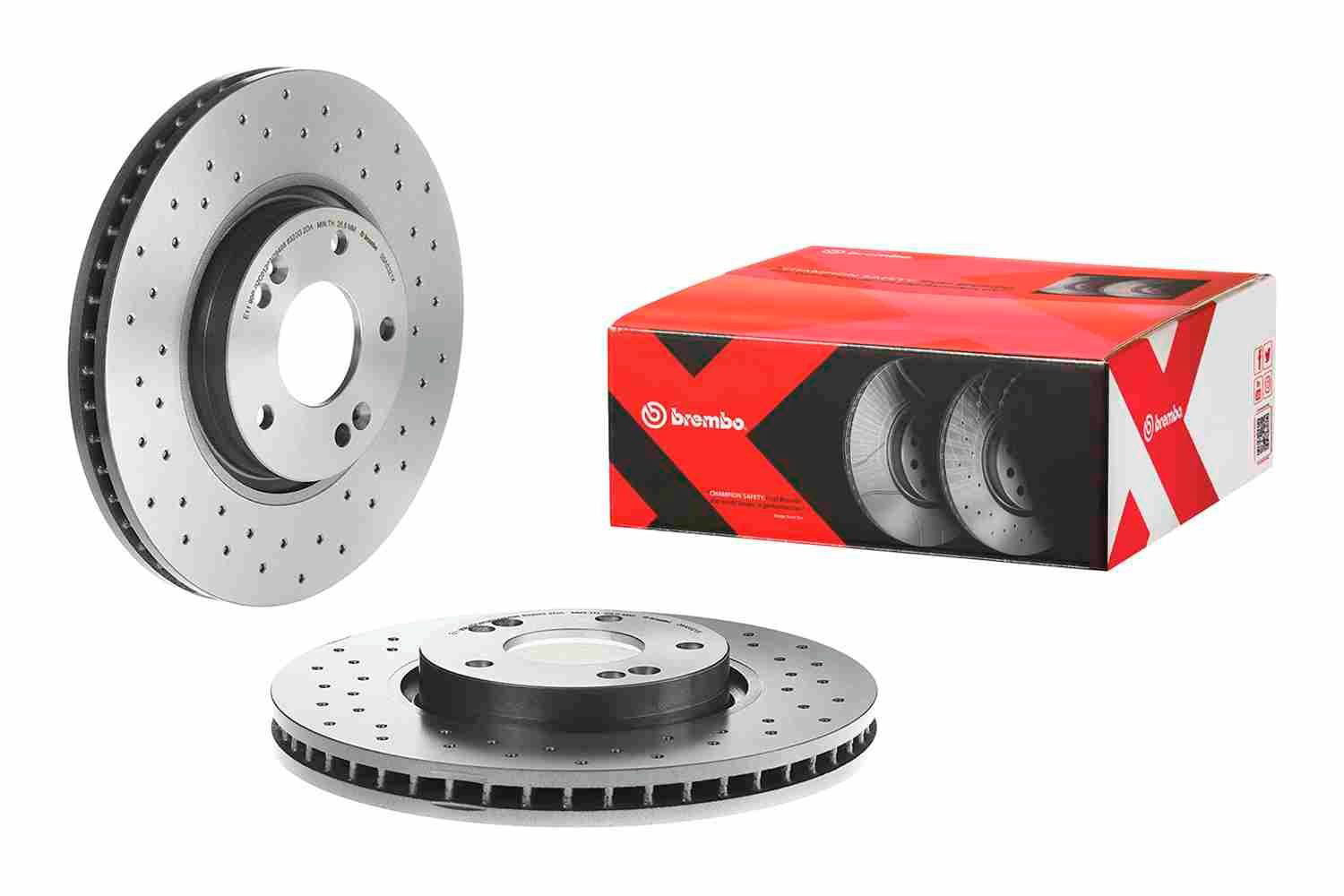 Frenos delanteros Brembo 09A5321X precio, desde 47,04 EUR