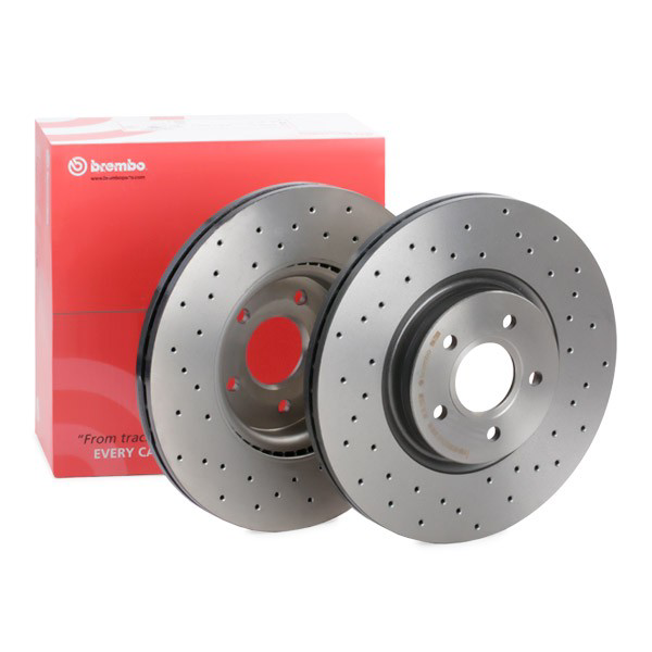 Disco de freno delantero Brembo 09A7281X
