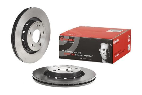 Disco de freno delantero Brembo 09A73811
