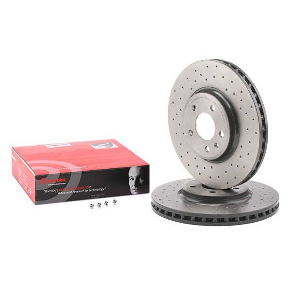 Disco de freno delantero Brembo 09A7581X