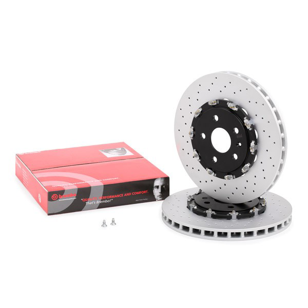 Disco de freno 09A80433 Brembo