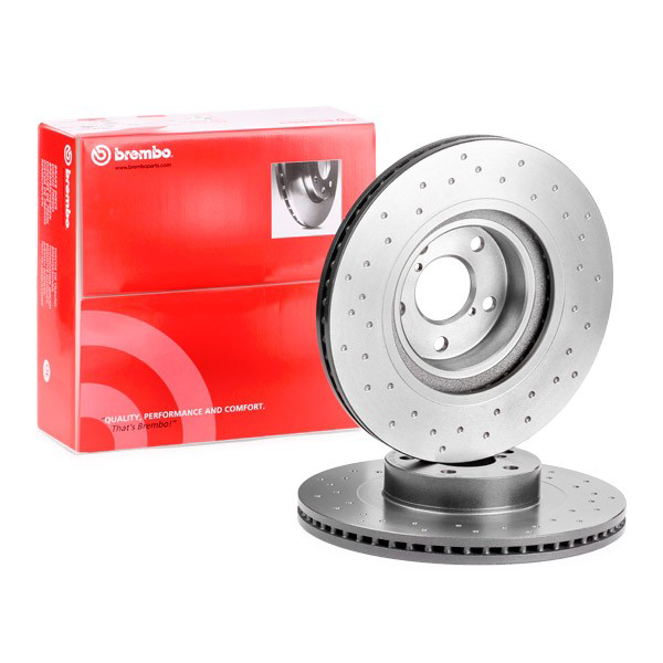 Disco de freno delantero Brembo 09A9211X