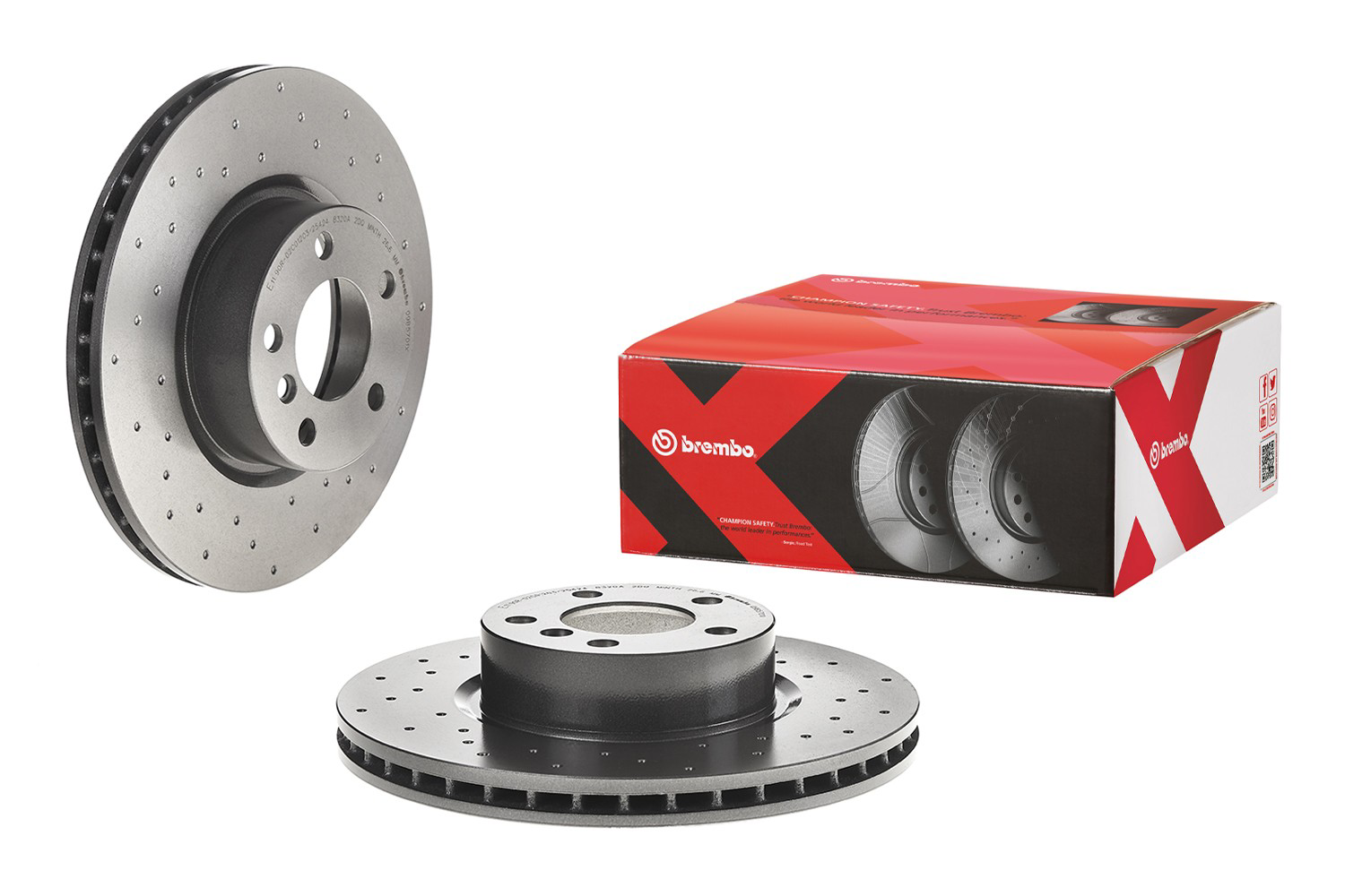 Frenos delanteros Brembo 09B5701X precio, desde 68,30 EUR