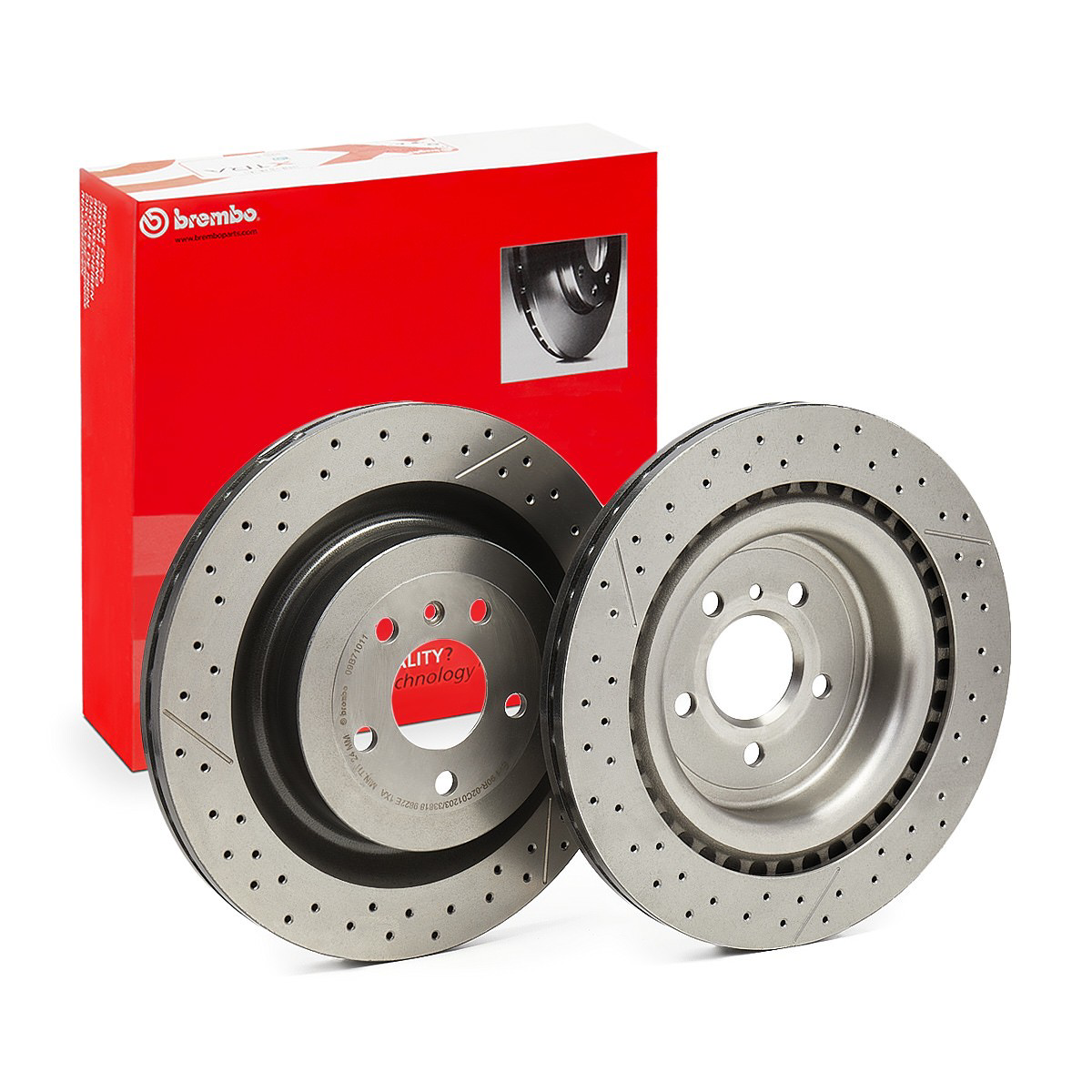 Comprar 09B71011 Brembo Disco de freno trasero