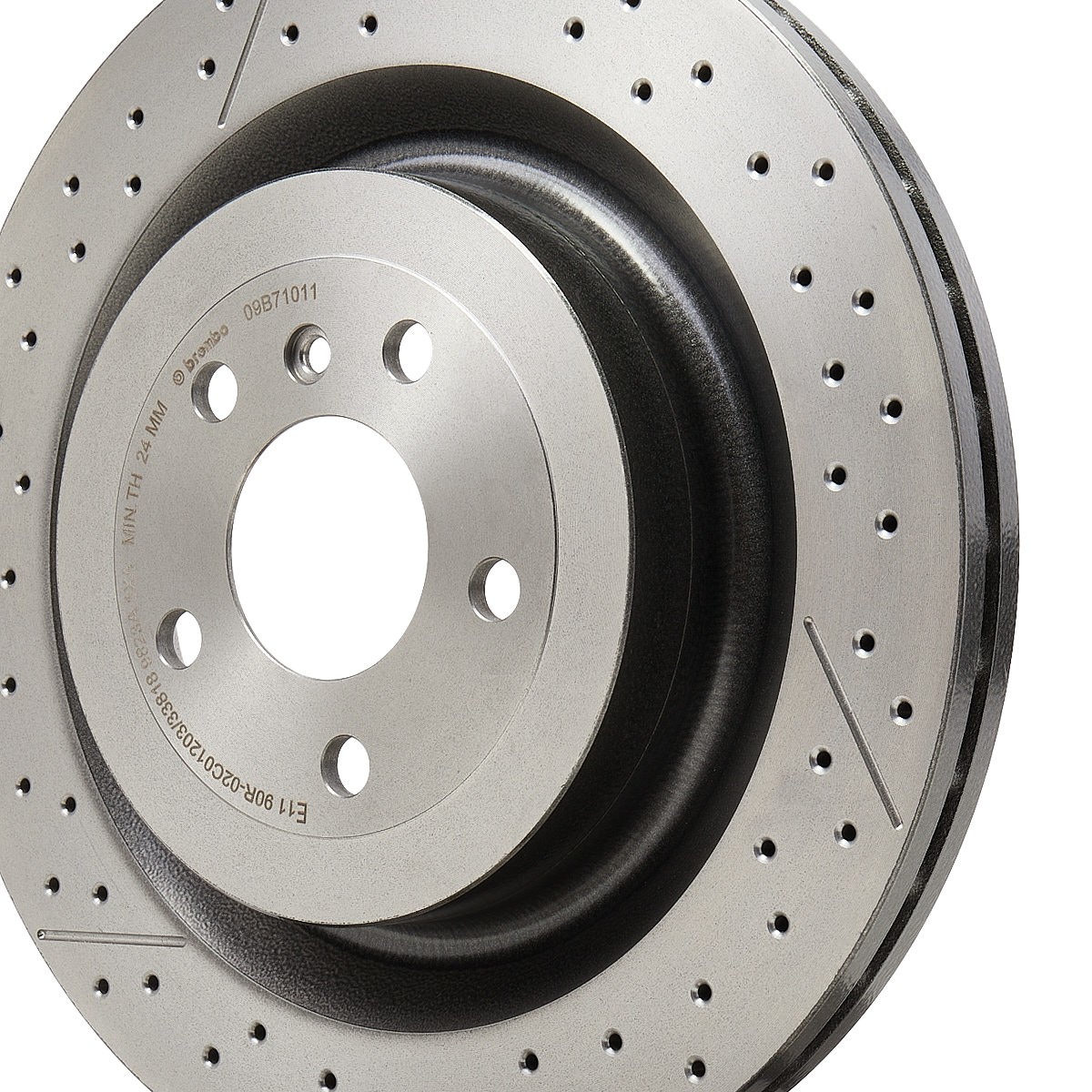 09B71011 Brembo Freno de disco trasero