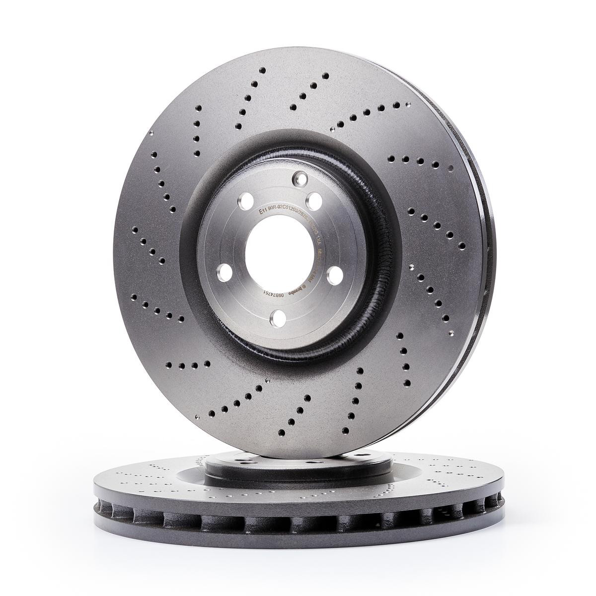 Disco de freno delantero Brembo 09B74751