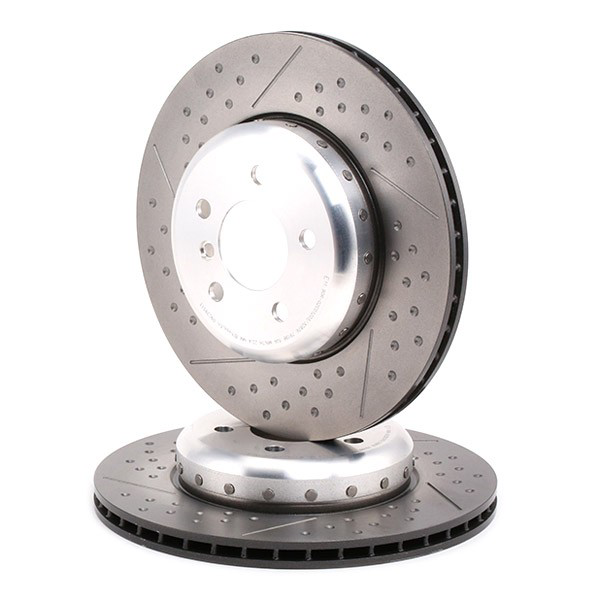 Disco de freno trasero 09C39513 Brembo