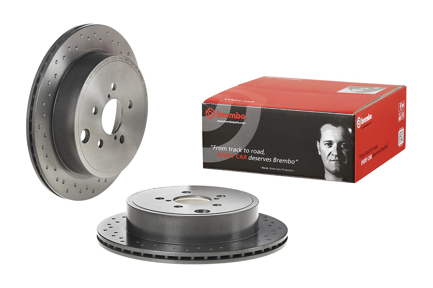 Disco de freno trasero Brembo 09C6621X precio, desde 78,73 EUR