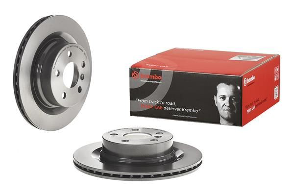 Disco de freno trasero 09D11211 Brembo