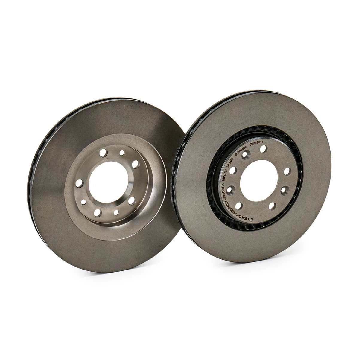 Disco de freno trasero 09D42011 Brembo