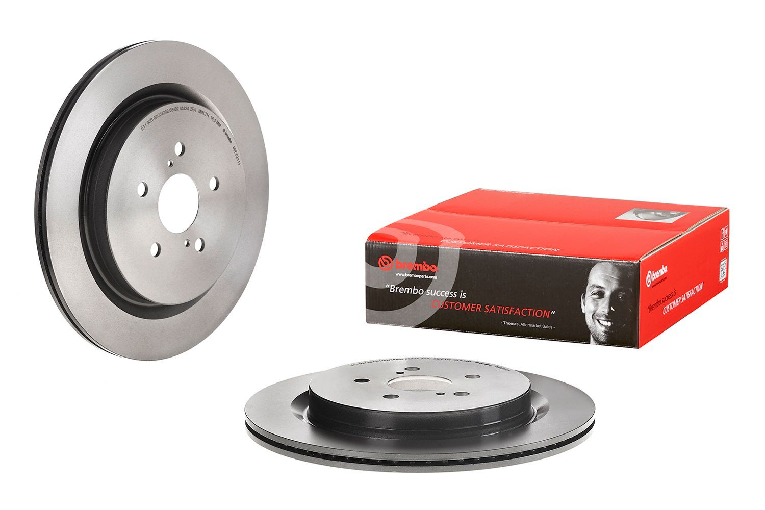 Comprar 09E03111 Brembo Disco de freno trasero
