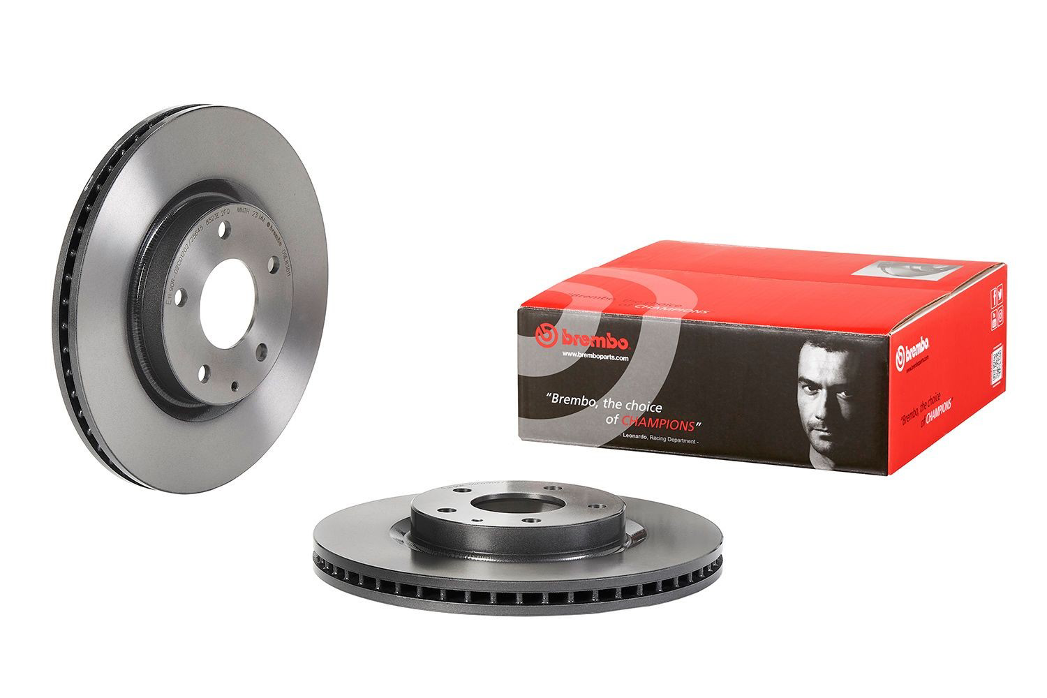Disco de freno delantero Brembo 09E83611