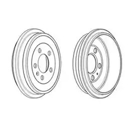 14938420 Brembo Tambor de freno trasero