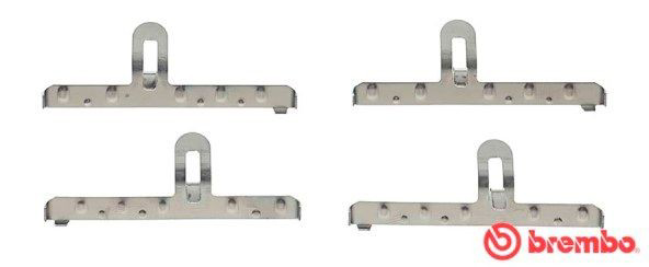 Juego de reparación de pastillas de freno A02303 Brembo
