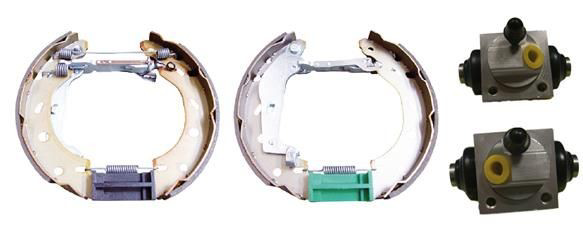 K50008 Brembo Kit frenos, disco de tambor, con cilindros, completo 