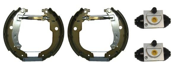 Kit frenos, disco de tambor, con cilindros, completo  Brembo K61086 precio, desde 111,54 EUR