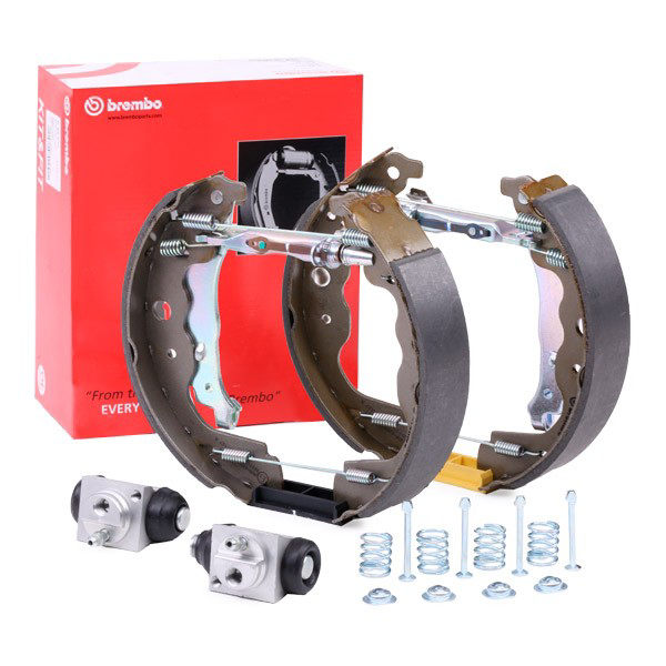 K68077 Brembo Kit frenos, disco de tambor, con cilindros, completo 