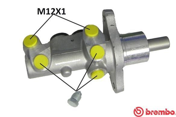 M06027 Brembo Cilindro principal de frenos