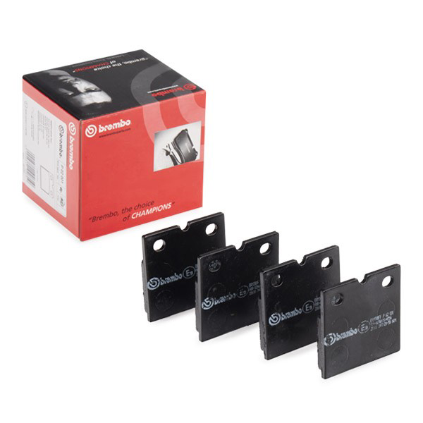 Comprar P02001 Brembo Pastillas de freno traseras