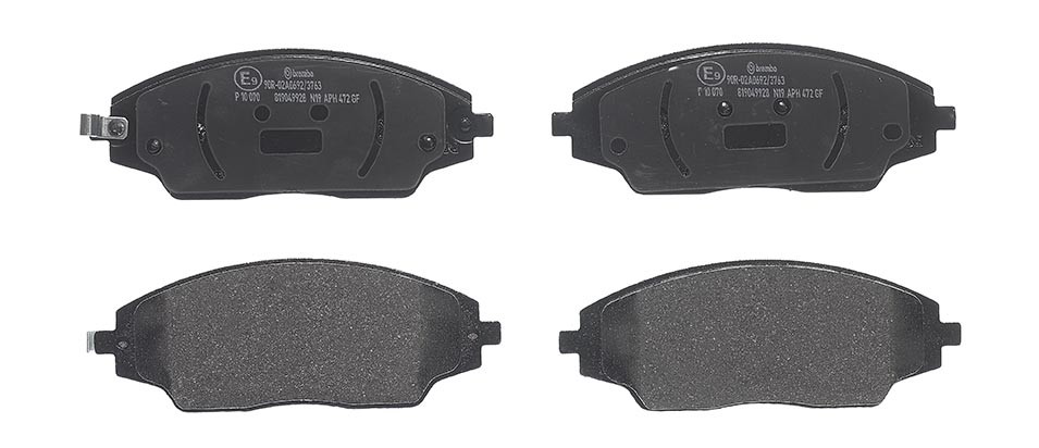 Comprar P10070 Brembo Pastillas delanteras de freno
