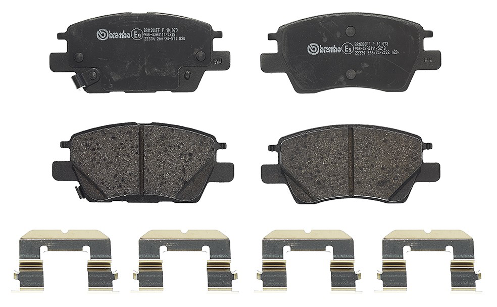 Pastillas de freno P10073 Brembo