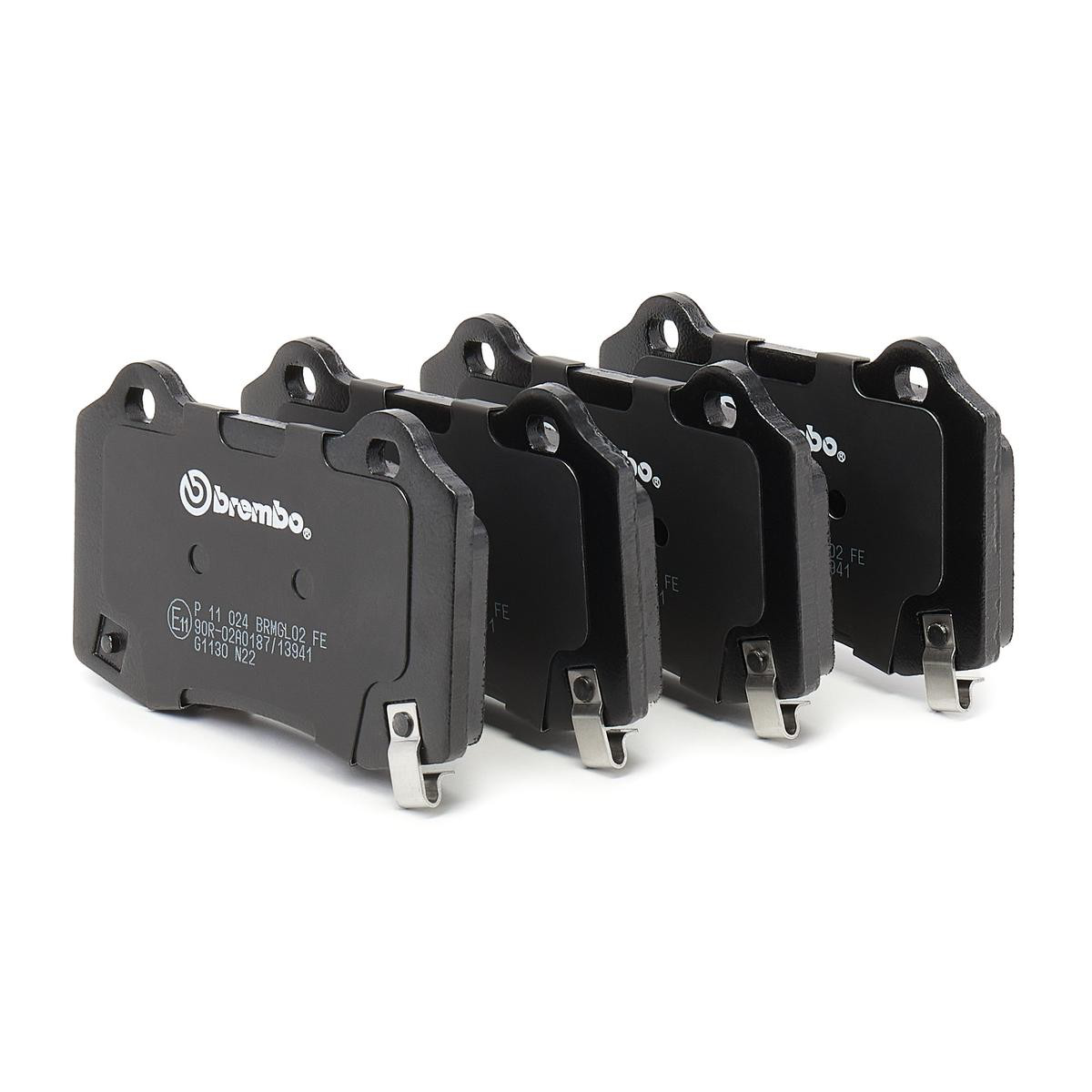 Pastillas traseras Brembo P11024