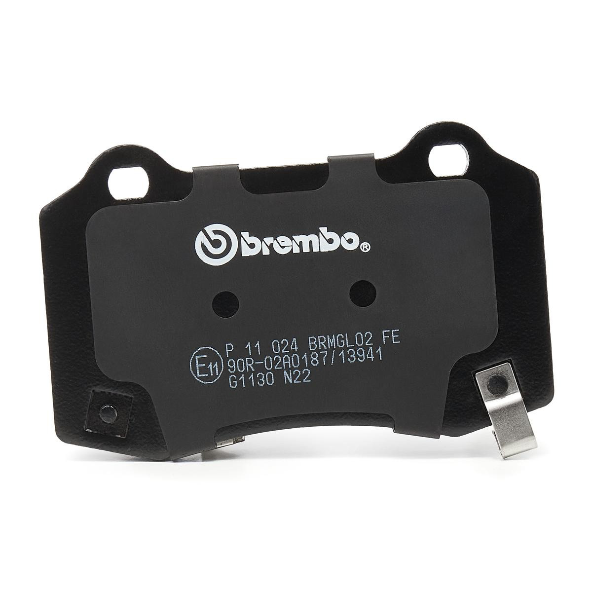 Pastillas de freno traseras P11024 Brembo