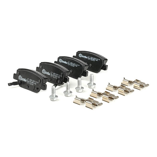 Pastillas traseras de freno Brembo P23179 precio, desde 23,56 EUR
