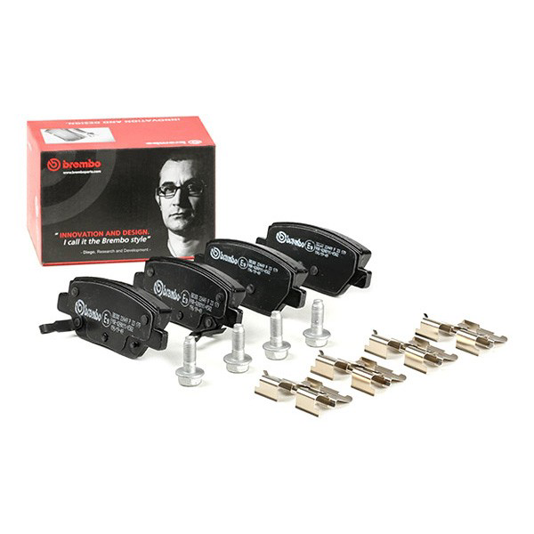 Comprar P23179 Brembo Pastillas de freno traseras