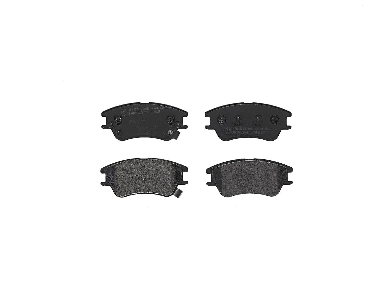 Pastillas freno delanteras Brembo P30027 precio, desde 19,05 EUR