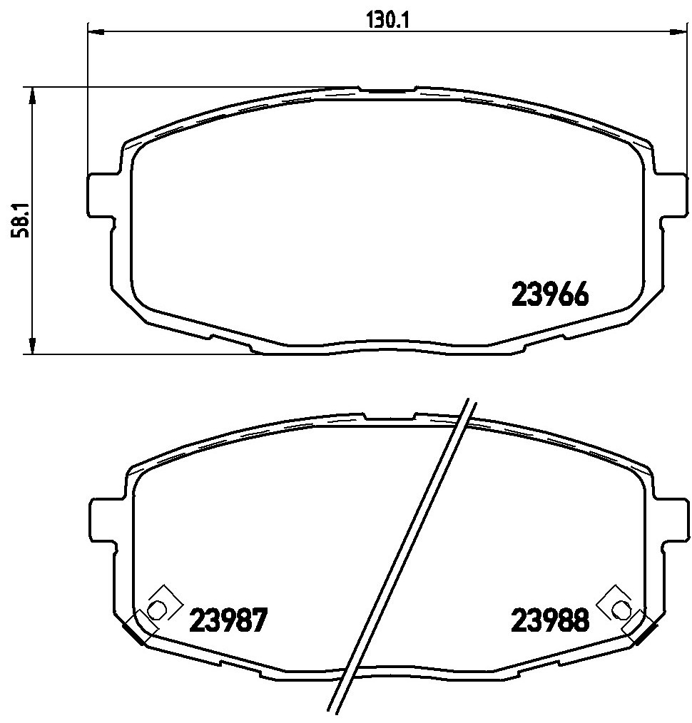 Comprar P30034X Brembo Pastillas delanteras de freno