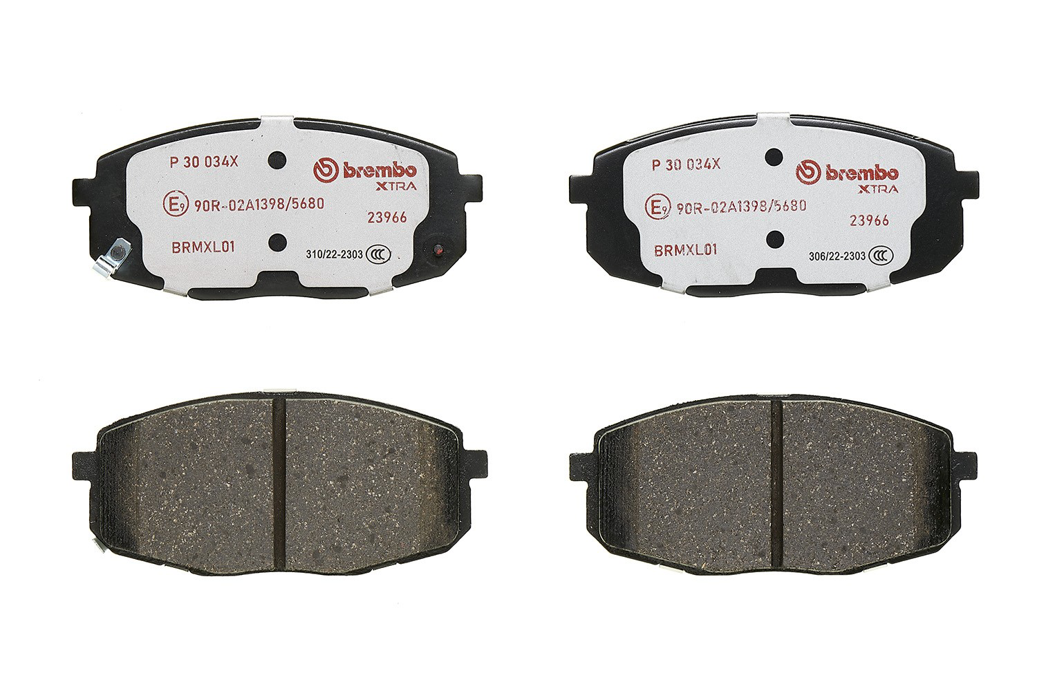 P30034X Brembo Pastillas delanteras