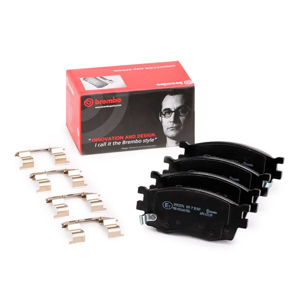 Comprar P30069 Brembo Pastillas delanteras de freno
