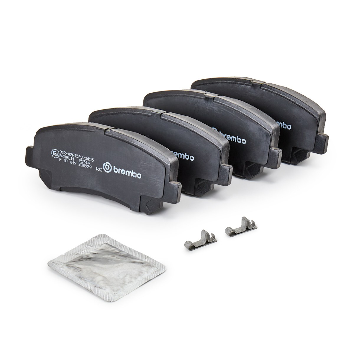 Pastillas de freno delanteras Brembo P37019