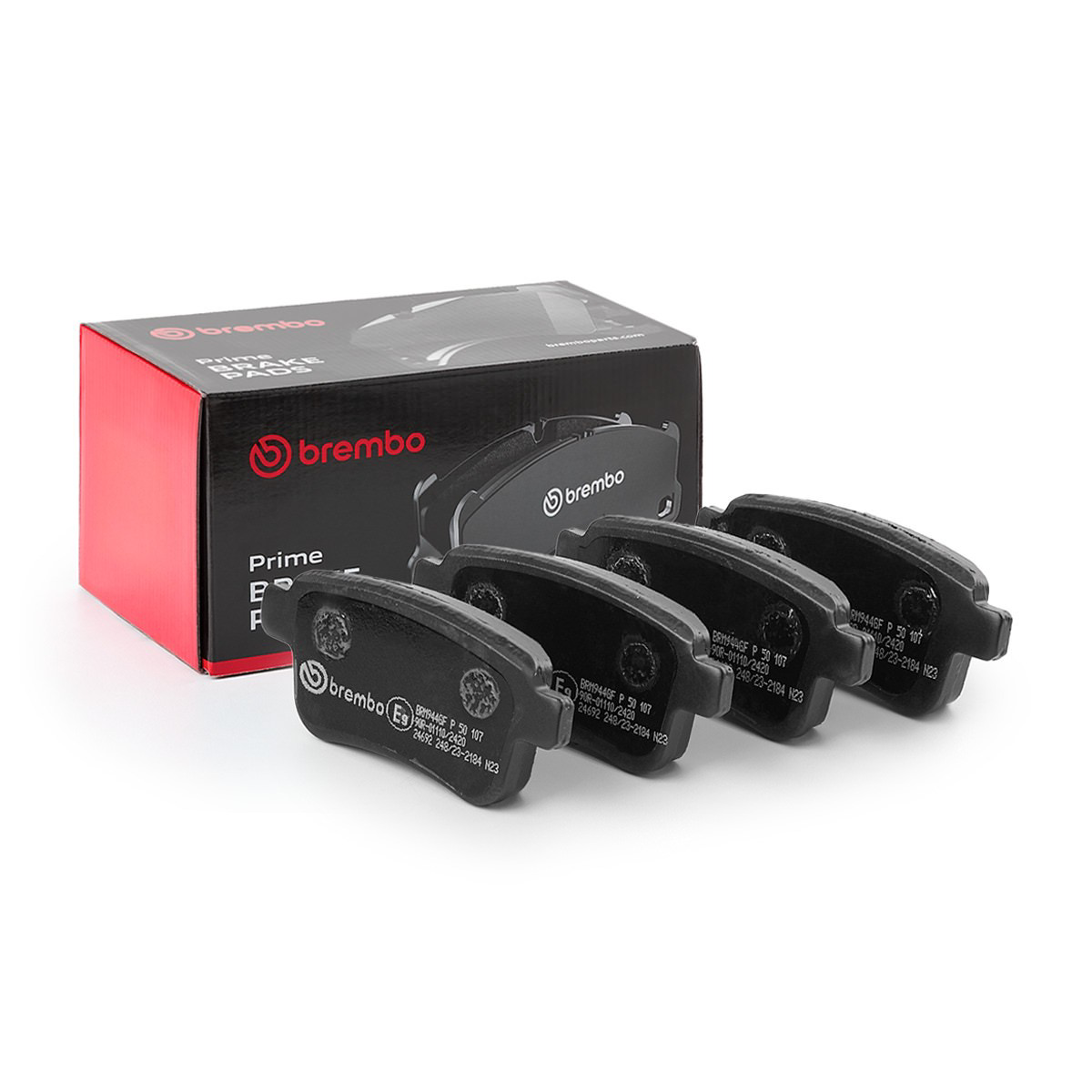 Pastillas de freno traseras P50107 Brembo