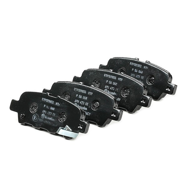 Pastillas de freno traseras P56068 Brembo