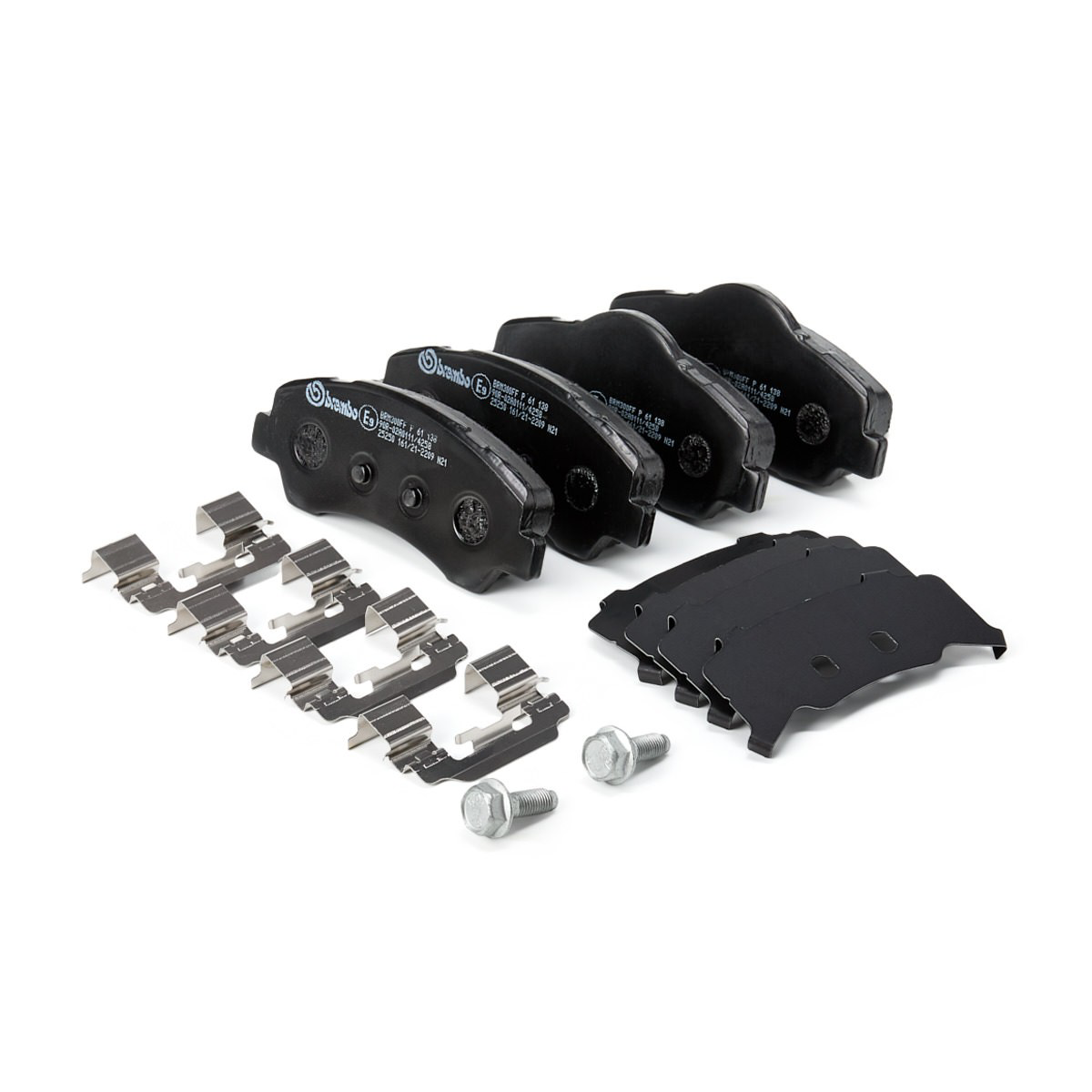 P61138 Brembo Pastillas delanteras