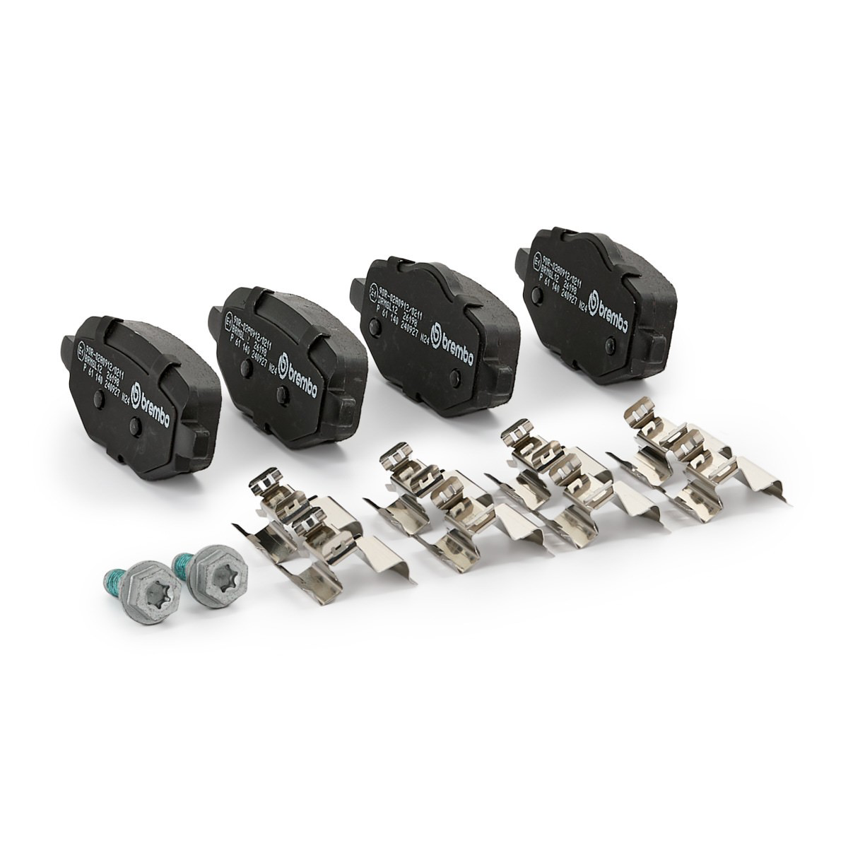 Comprar P61140 Brembo Pastillas de freno traseras